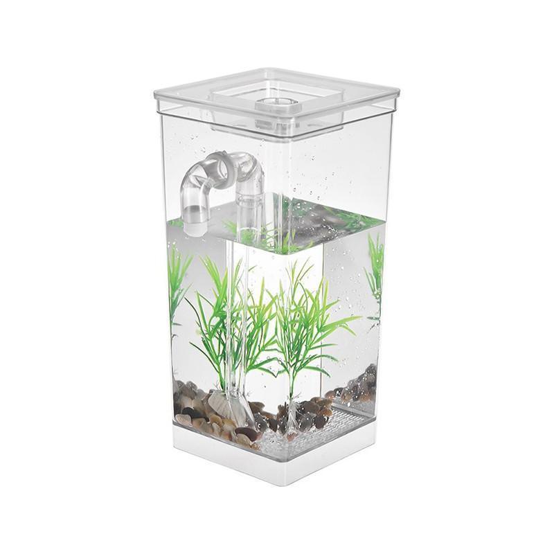 Self cleaning aquarium sale