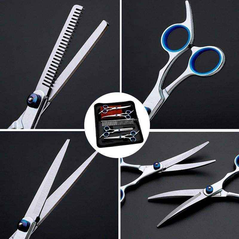 6â Pet Grooming Scissors Set 7pcs