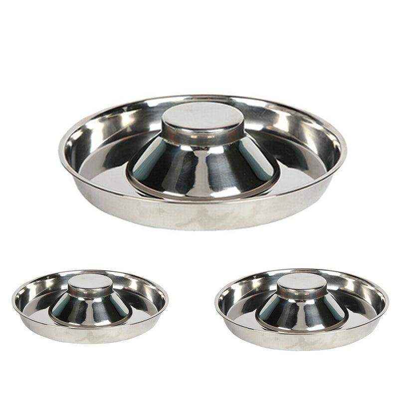 Feeder Bowl Stainless Steel Dog Bowls 26/30/34cm