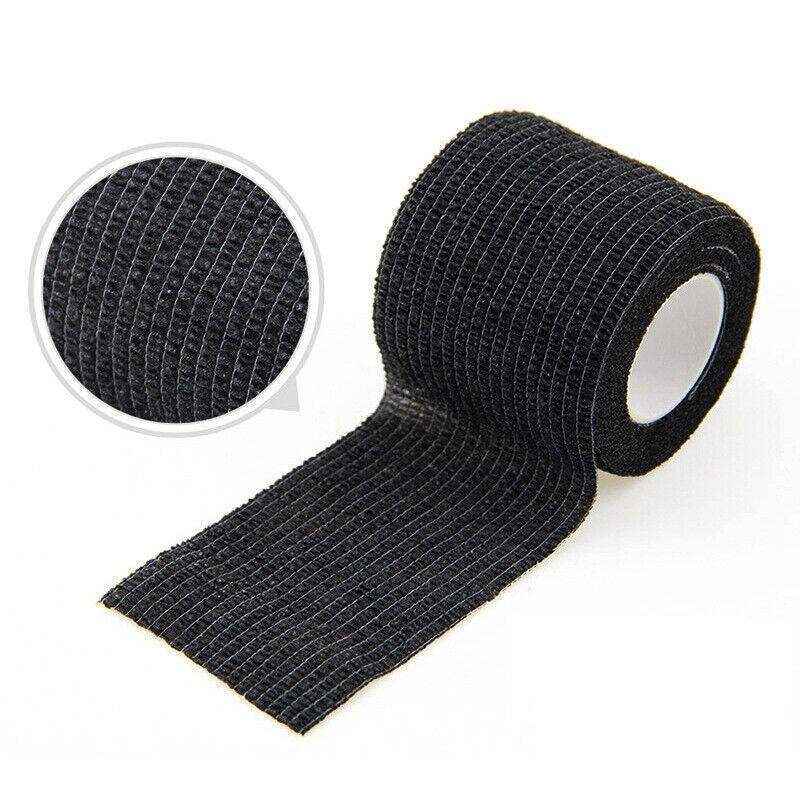 Self-Adhesive Dog Bandage in Black for Pet Wound Care