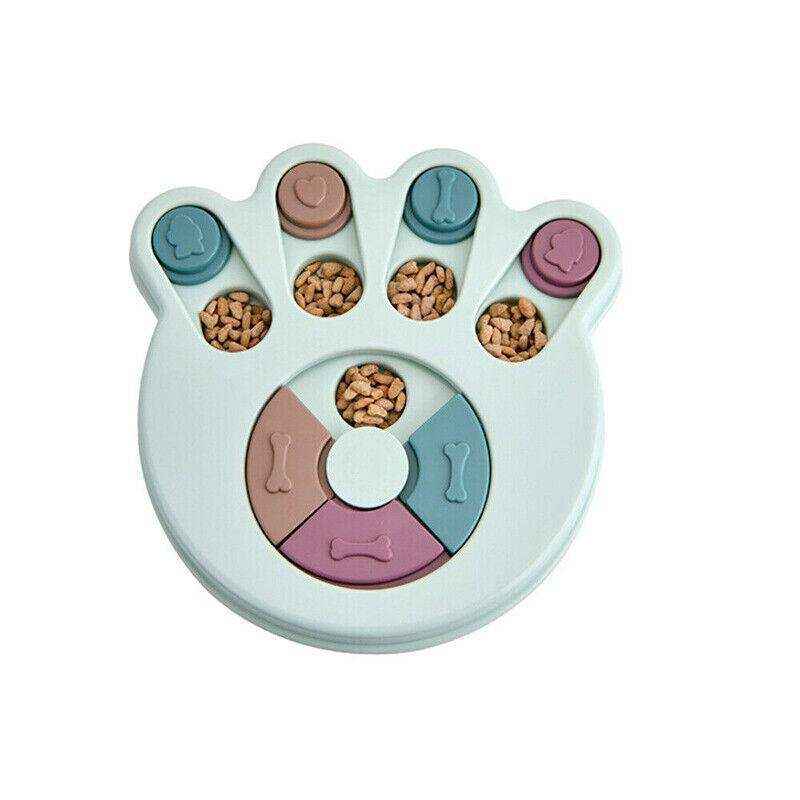 Interactive Dog Treat Dispenser Toy Slow Feeder for Smart Pets