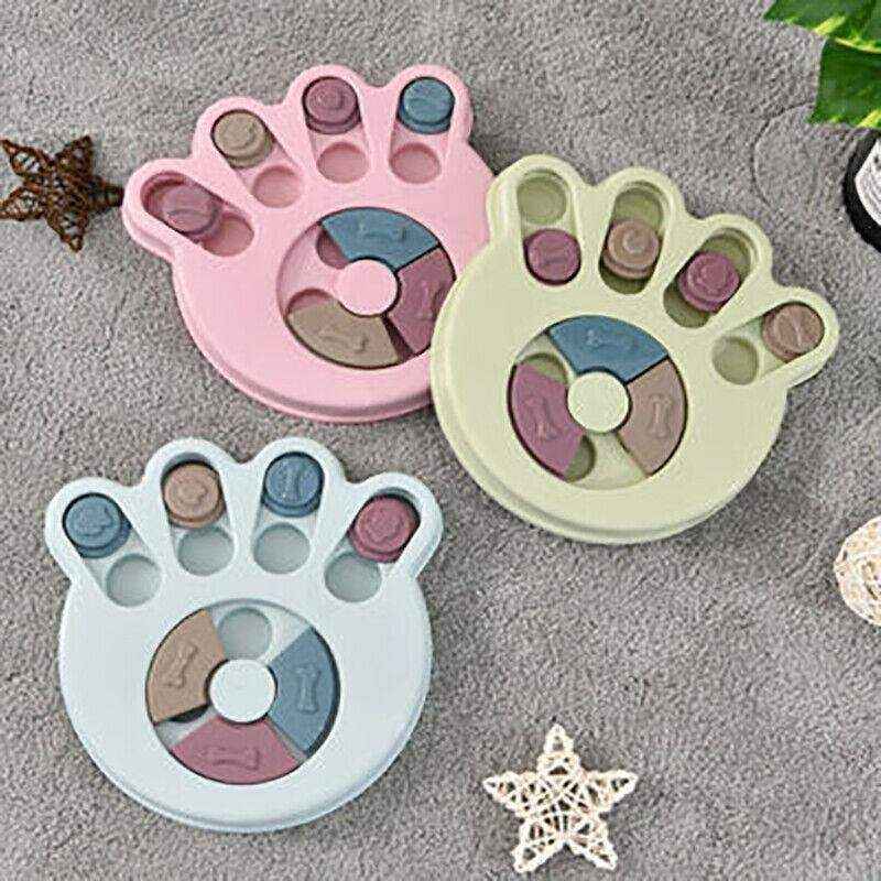 Interactive Dog Treat Dispenser Toy Slow Feeder for Smart Pets