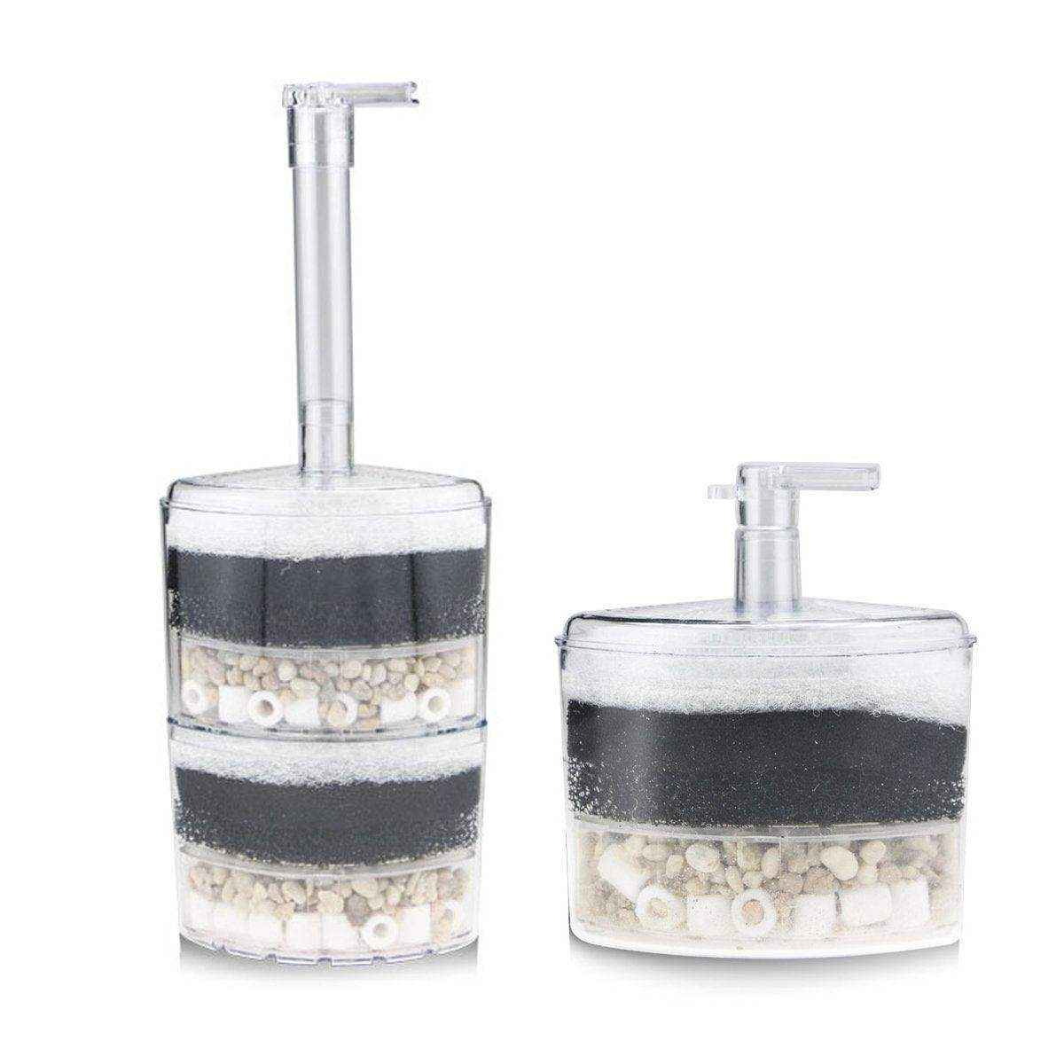 Mini Aquarium Biochemical Filter Compact In-Tank Fish Tank Filter