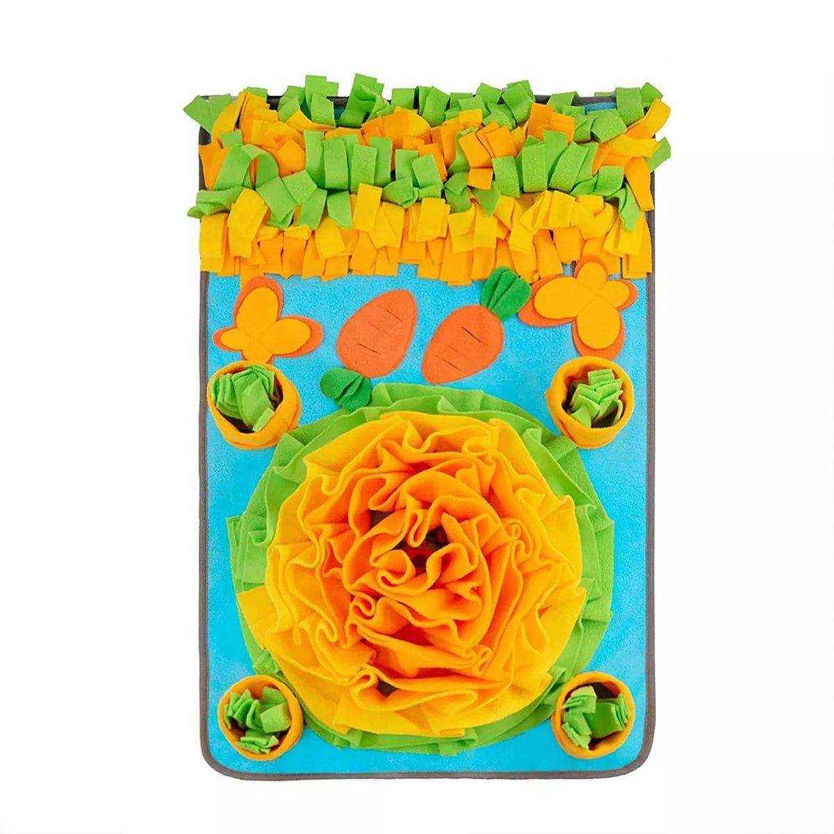 Interactive Pet Sniff Mat Dog Snuffle Toys for Slow Feeding and Mental Stimulation