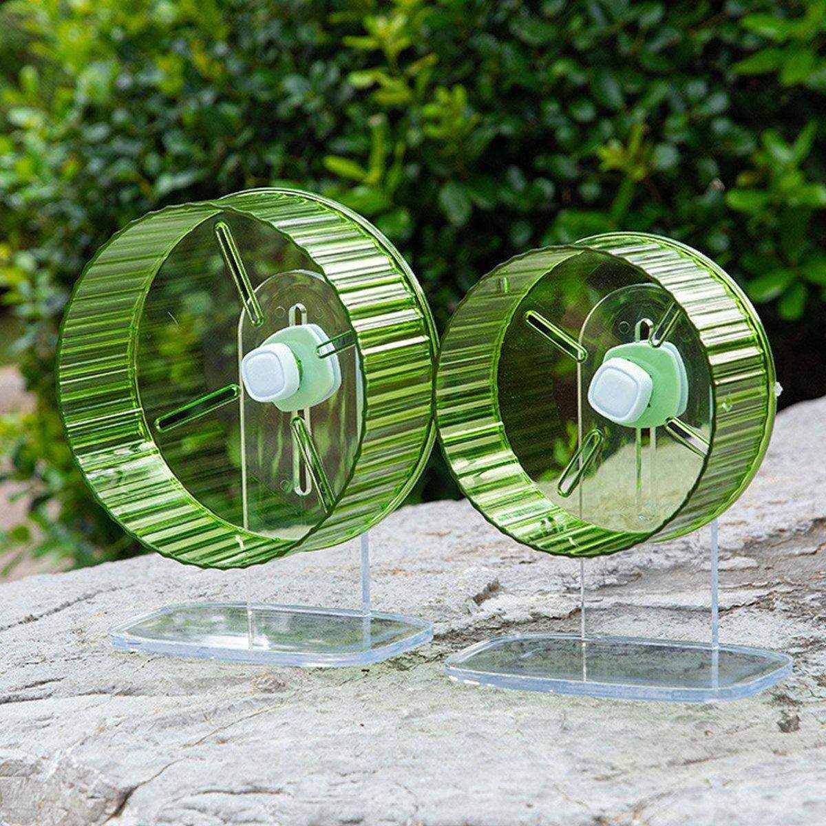 Hamster Silent Running Wheel for Cage Adjustable & Noiseless Exercise Wheel