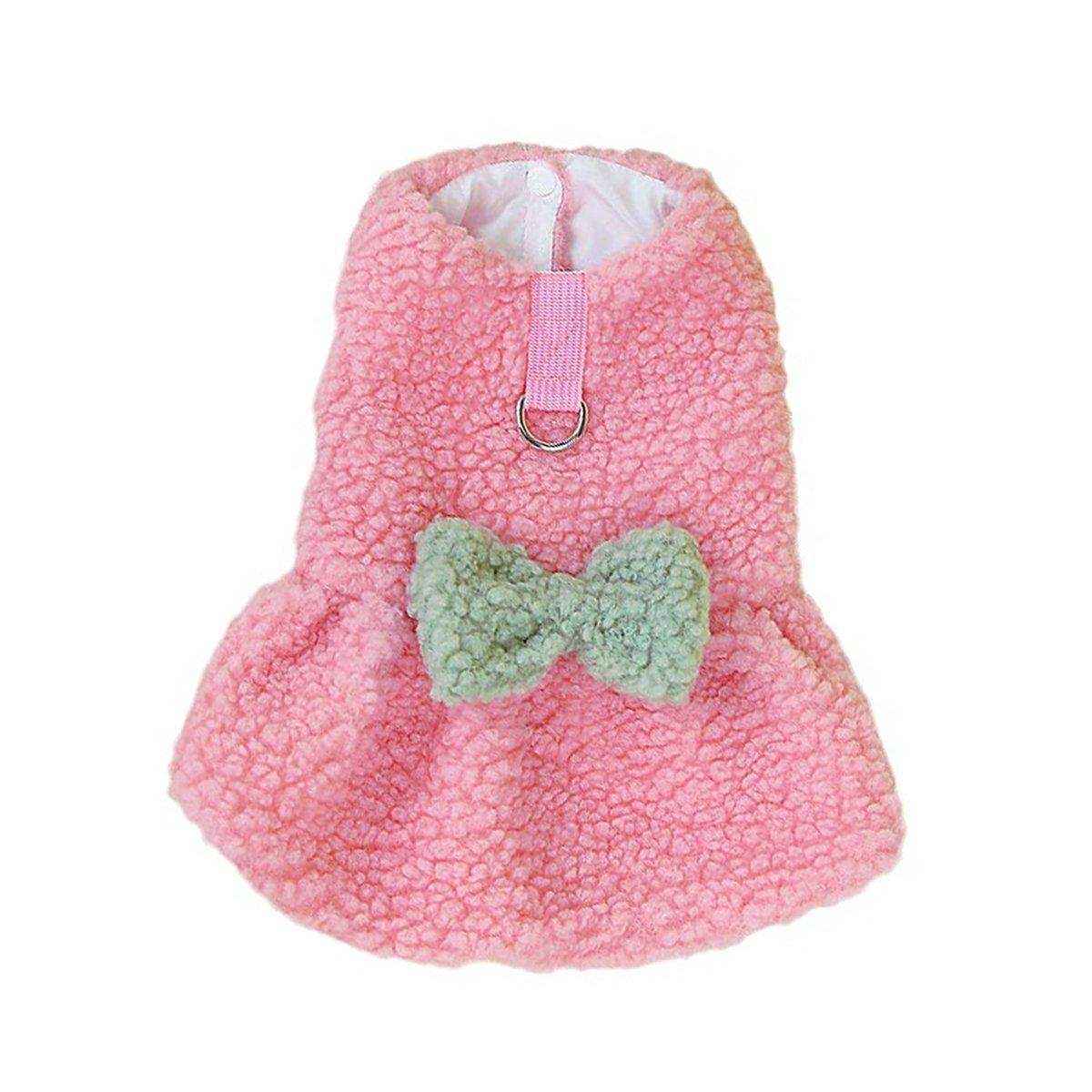 Pet Skirt Dog Cat Clothes with Bow Decoration