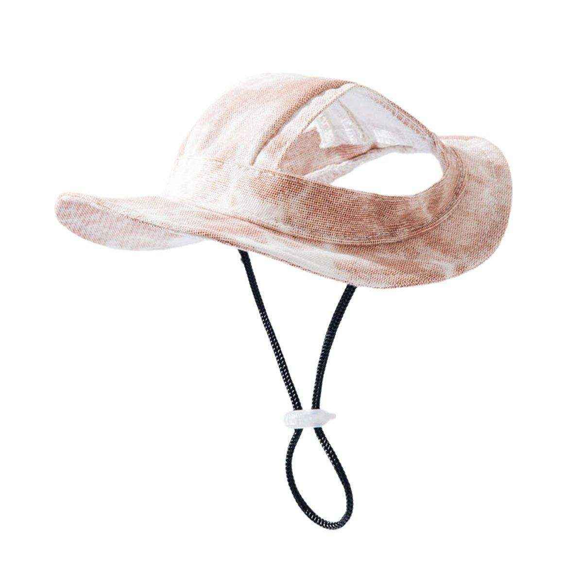 Pet Hat Cute Leaky Ears Anti-shedding Adjustable Fisherman Hat