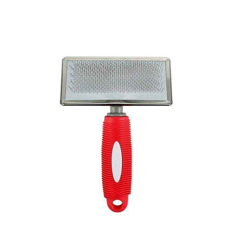 Pet Grooming Slicker Brush – Effective Cat & Dog Deshedding Tool
