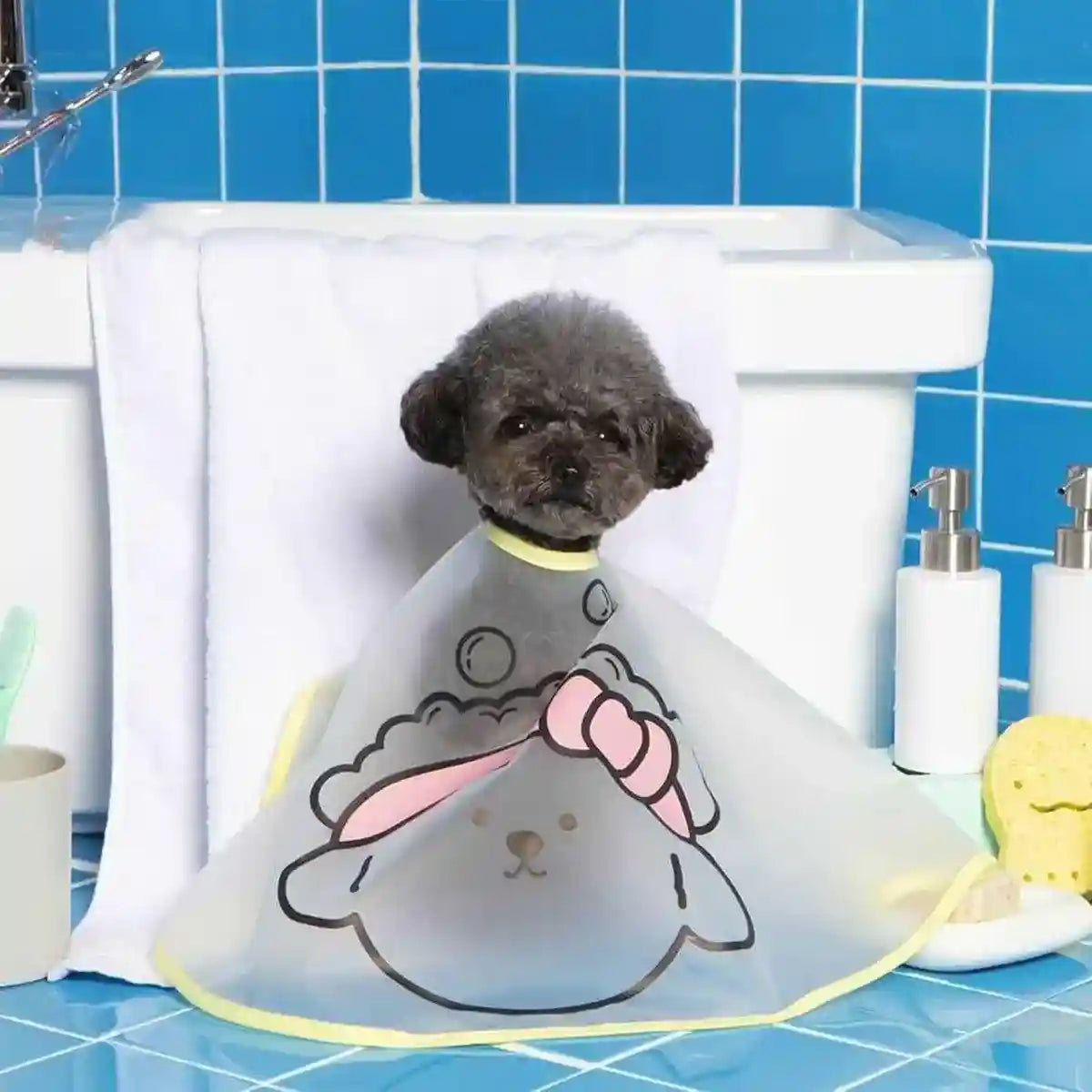 Pet Shop Bath Cleaning Pet Dog Cat Cleaning Tearmarks Hair Cloth Cover Pet Supplies