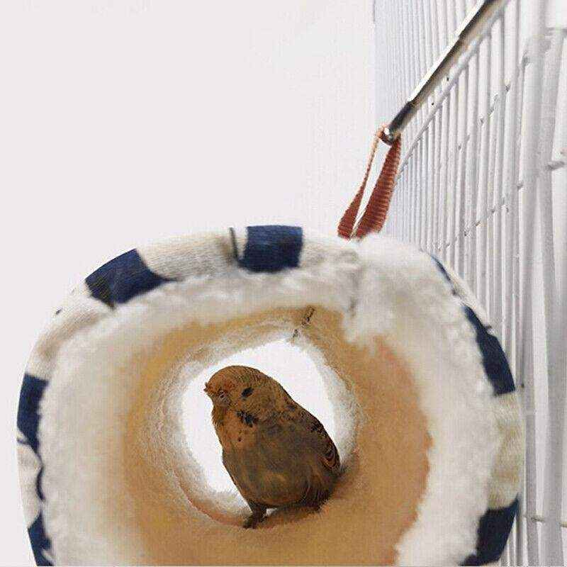 Cozy Canvas Hamster Tubes Tunnel Hammock For Small Pets