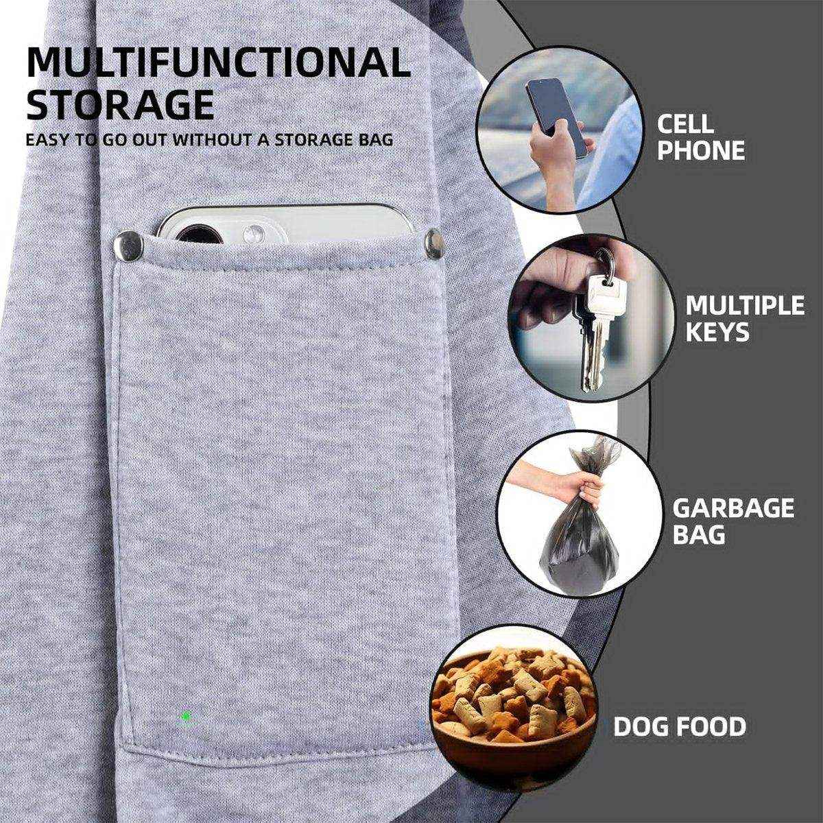 Comfortable Dog Sling Carrier for Small and Medium Pets