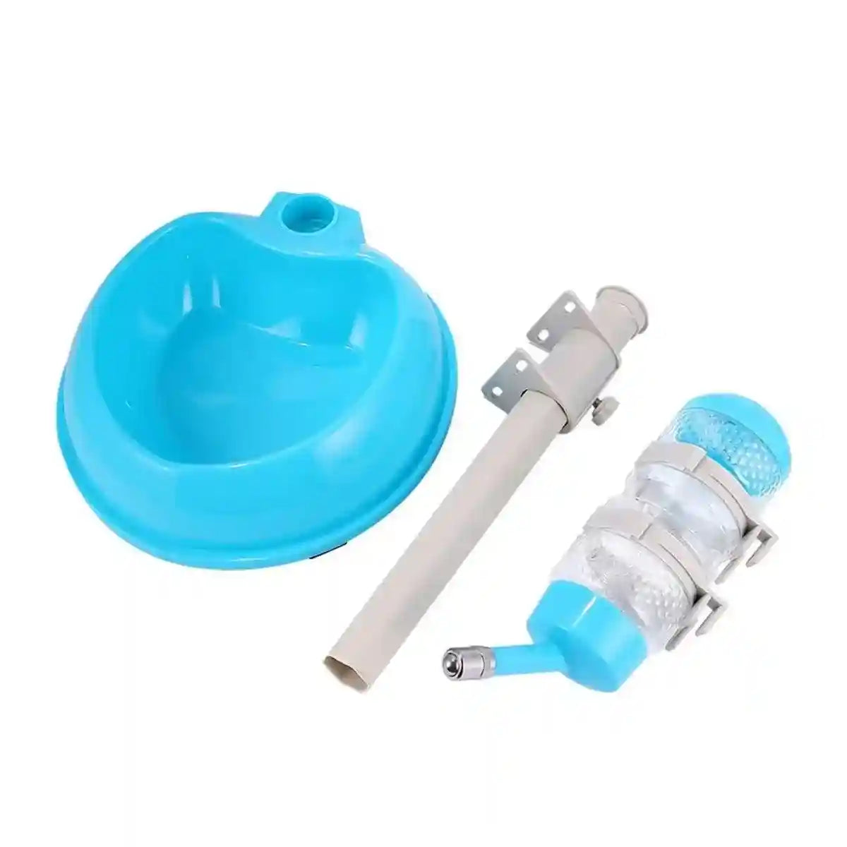 Adjustable Pet Bowl Set with Water Dispenser