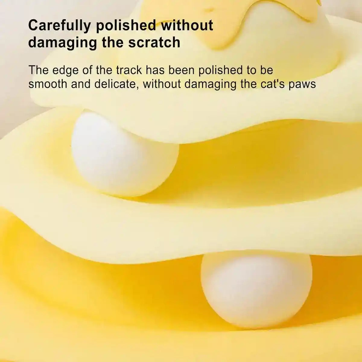 Funny Cat Toy Pet Toys Plastic Tower Interactive Track Ball Playing Game 3 Level