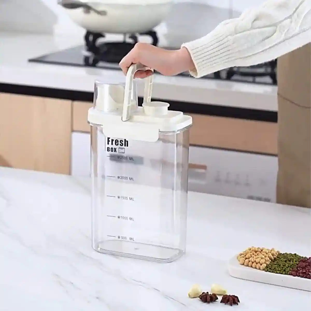 Pet Food Snacks Cat And Dog Food Storage Moisture-proof Parrot Food Storage Box