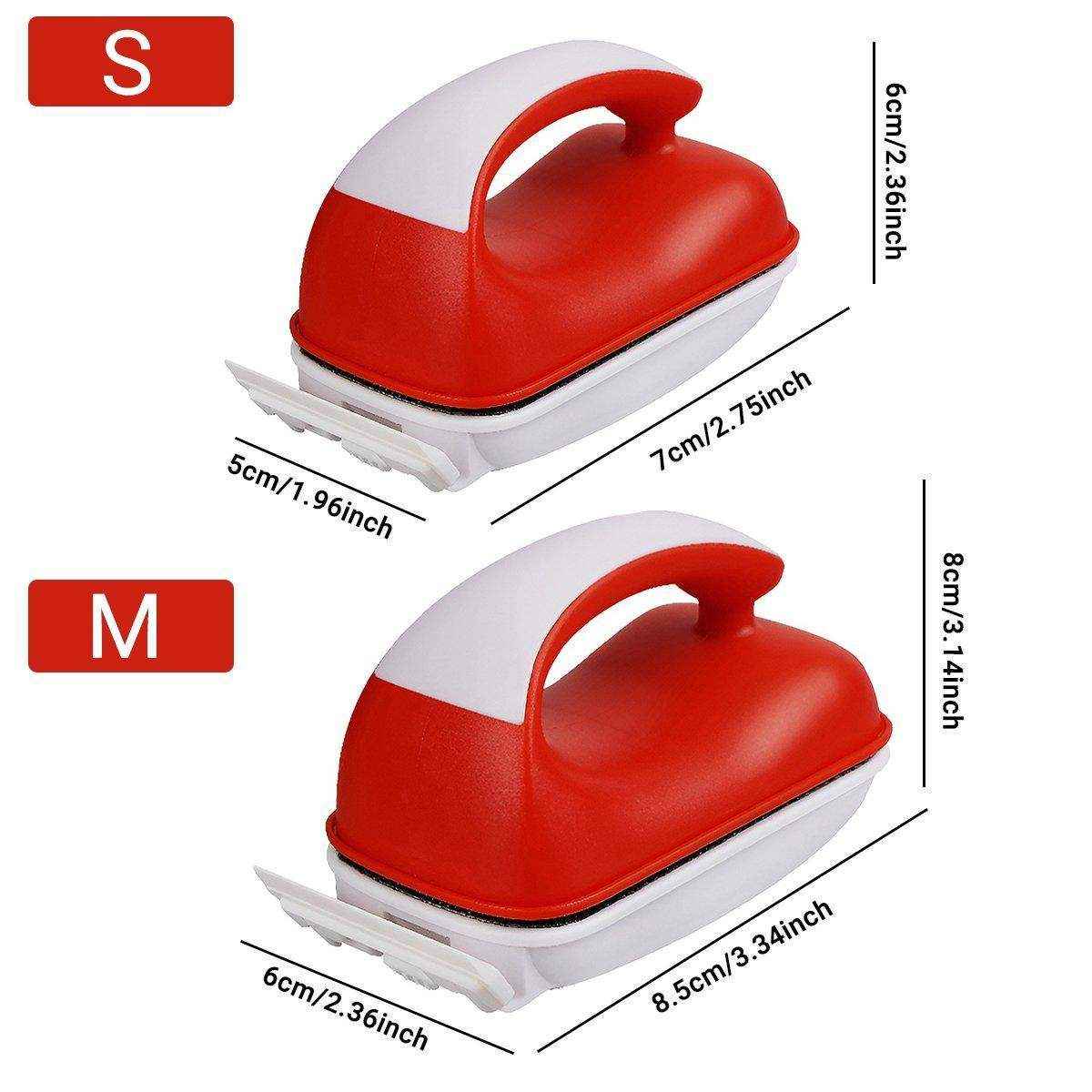 Aquarium Fish Tank Magnetic Brush With Scraper