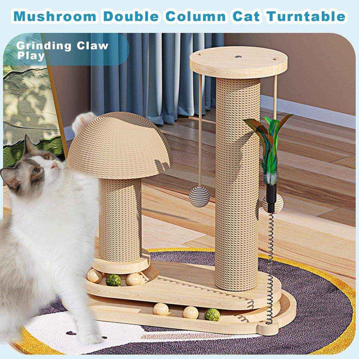 Sisal Mushroom Cat Scratching Post