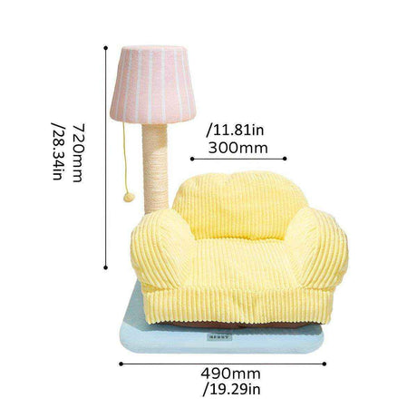 Cozy Sofa Scratch Post