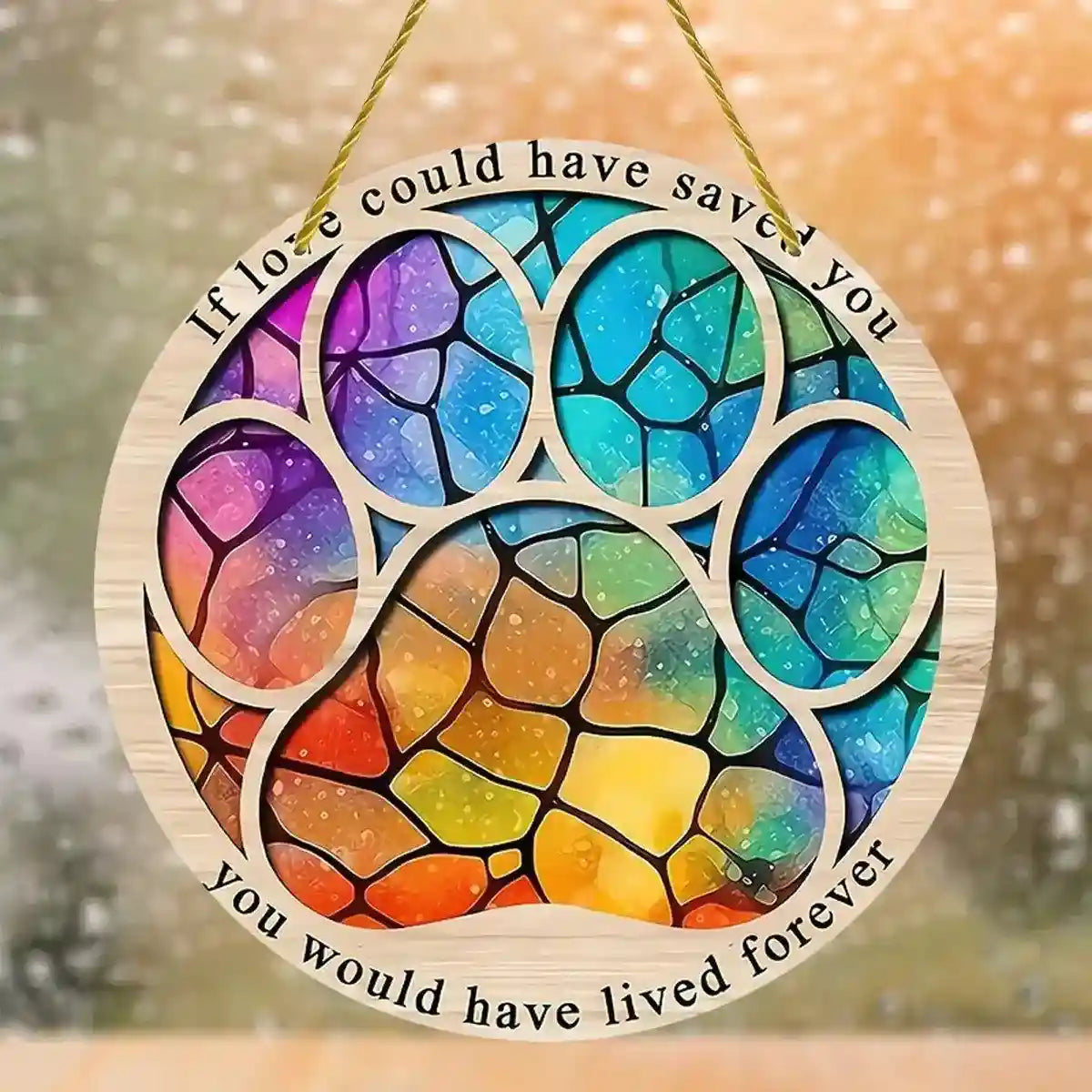 Pet Memorial Wind Chime for Indoor & Outdoor Tribute