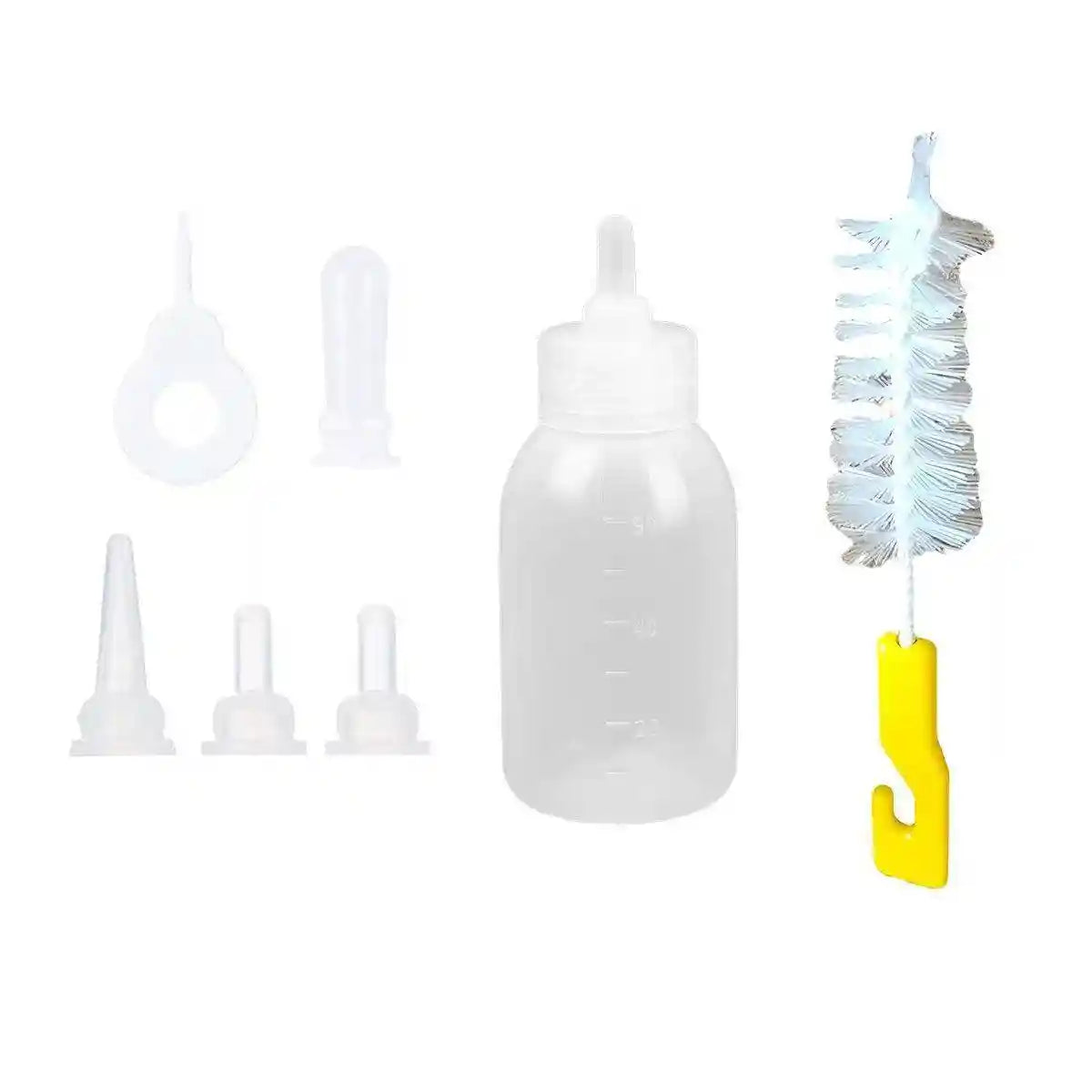 Puppy Kitten Feeding Bottle Set Pet Dog Cat Bady Nursing Water Milk Feeder 60ML