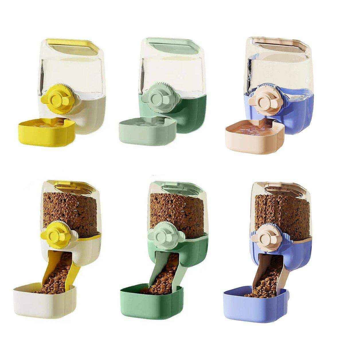 Automatic Pet Hanging Water and Food Feeder | Convenient & Durable