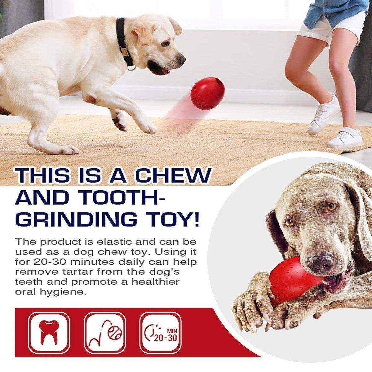 Licking Dog Gnawing Toy Slow Feeder Dinosaur Eggs Interactive Slow Food Dog Toy