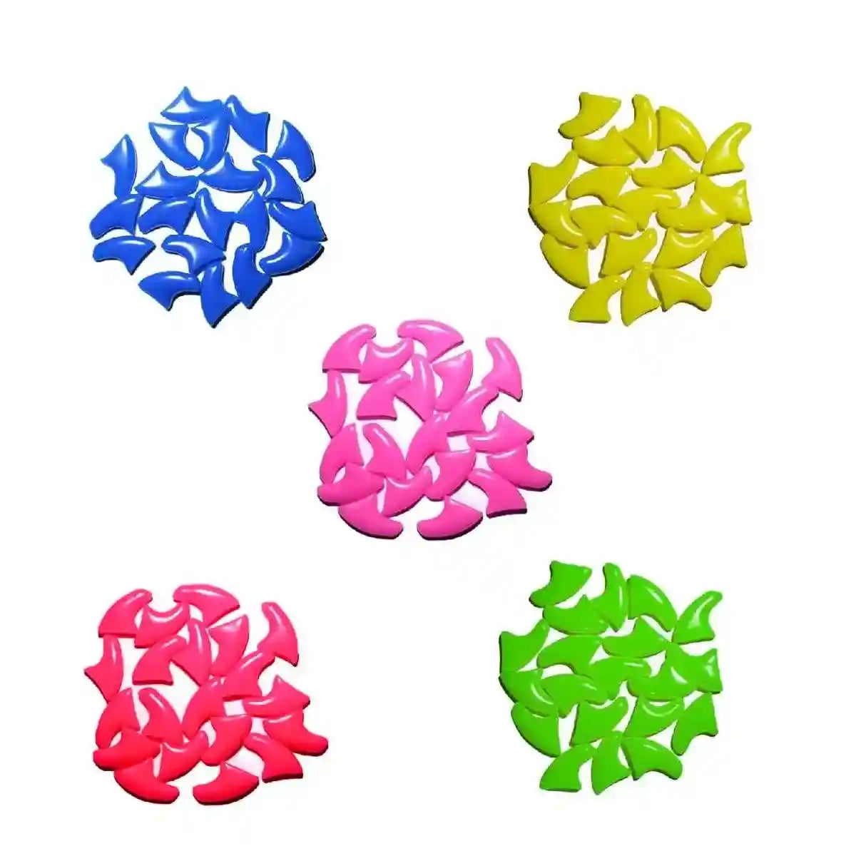 100pcs Cat Nail Caps Anti-Scratch Soft Claw Protectors for All Sizes