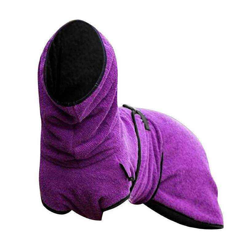 Pet Bathrobe Clothes Dog Towel Drying Robe Soft Warm Sleepwear Super Absorbent
