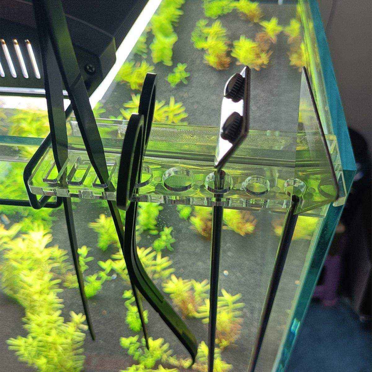 Aquarium Tool Holder - Acrylic Fish Tank Organizer