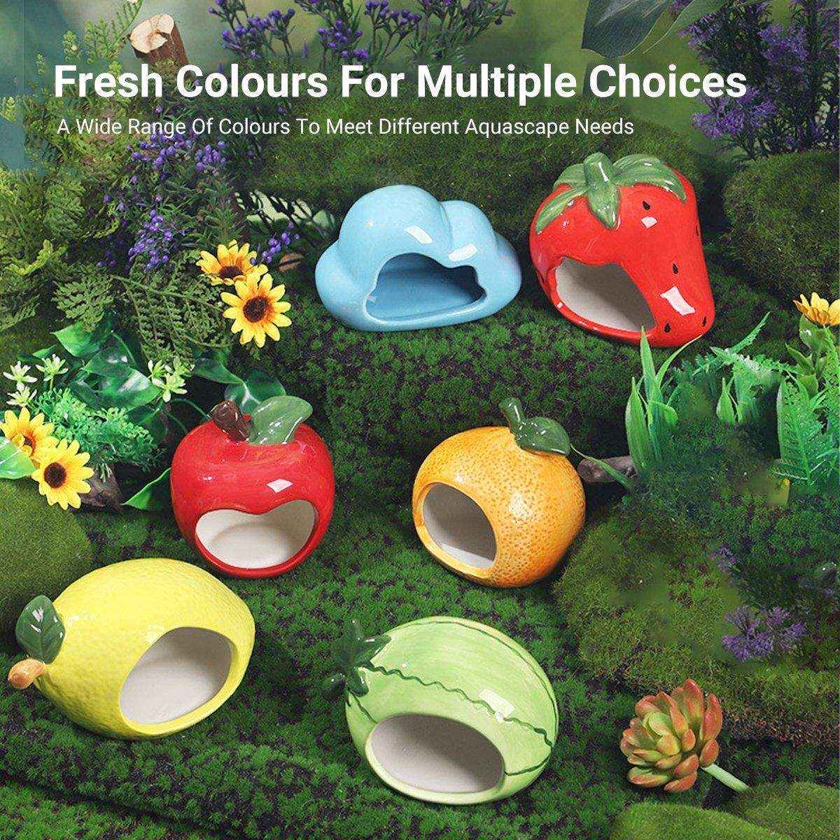 Ceramic Hamster Nest Shelter Landscaping Supplies Small Animal Hideout House