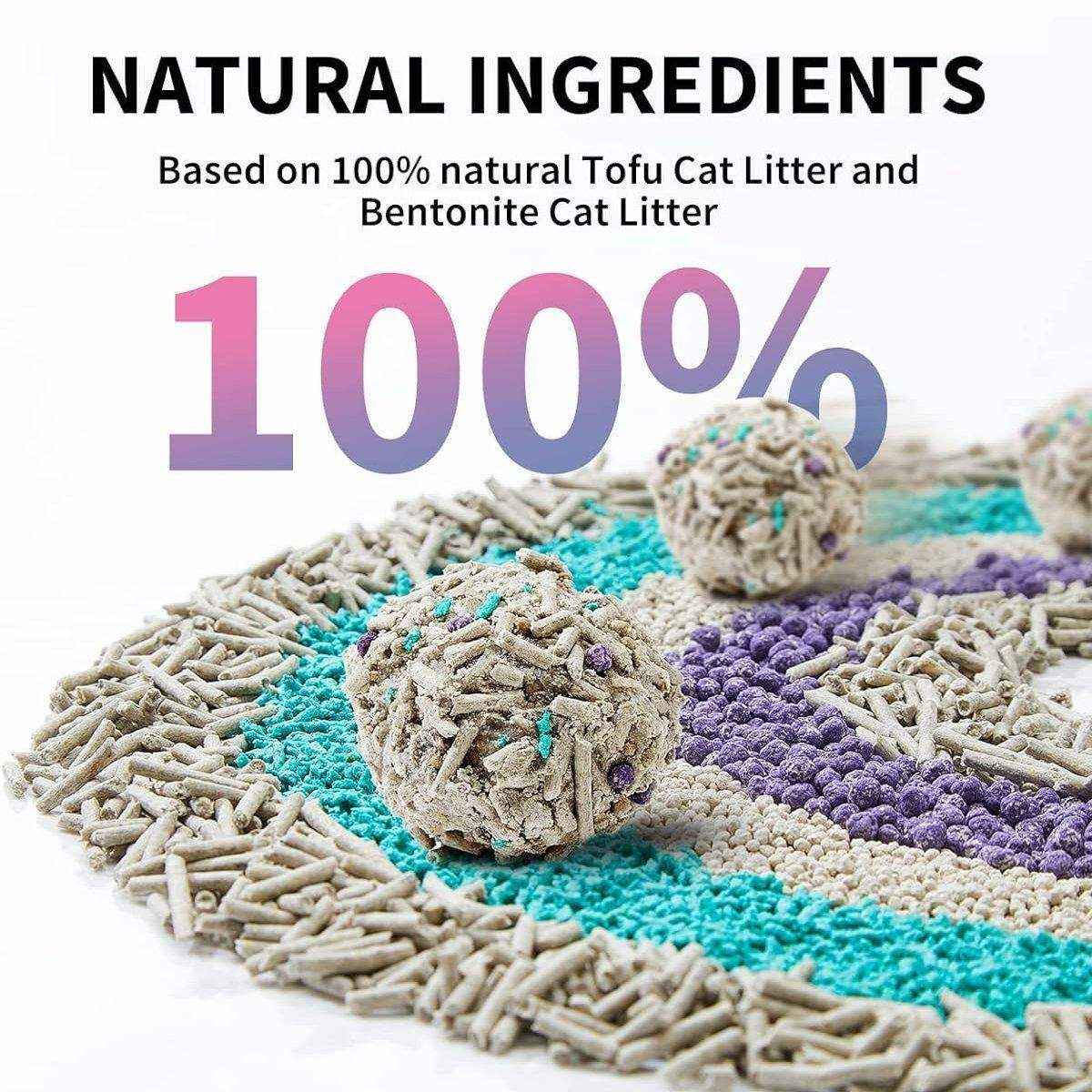 PETKIT 5-in-1 Mixed Cat Litter Superior Odor Control