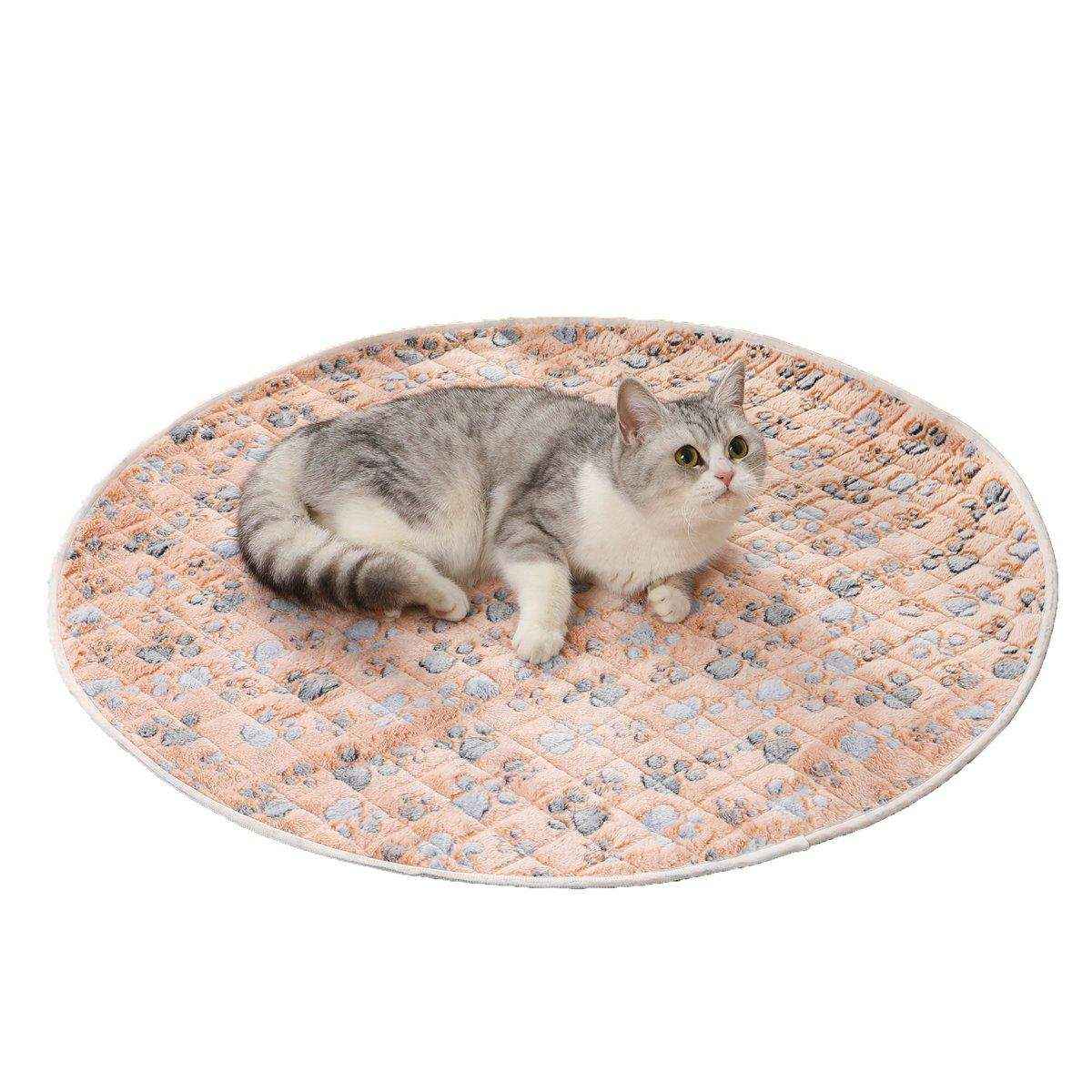 Round Waterproof Dog Pad Breathable & Non-Slip for Pets