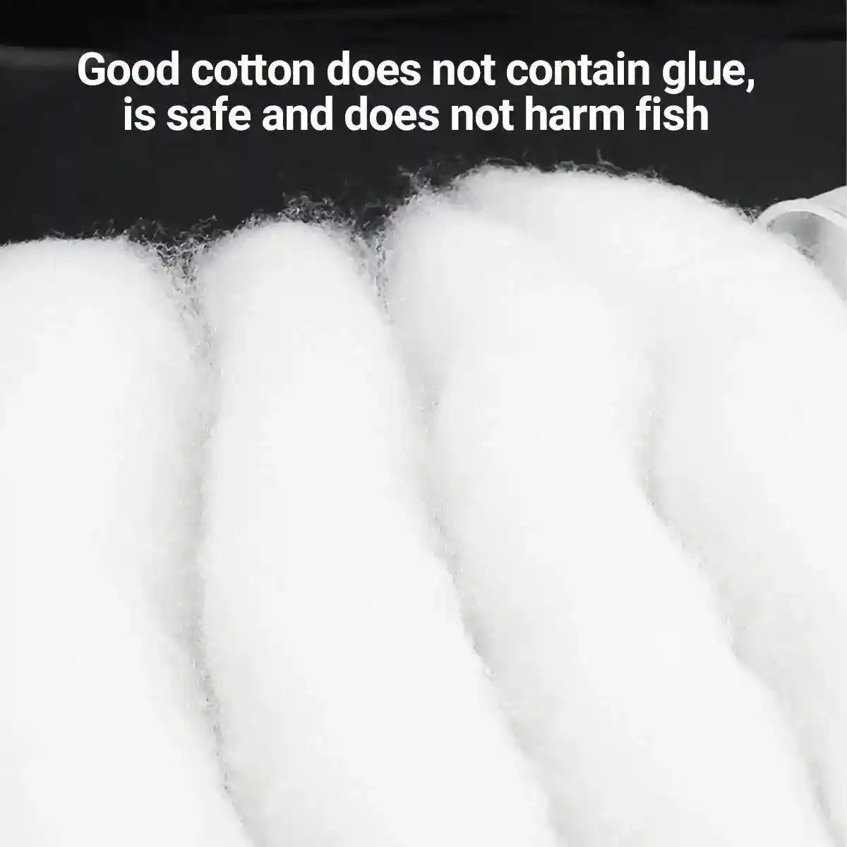 2Pcs Premium Aquarium Hand-Torn Filter Cotton Sponge Filters for Clean Water