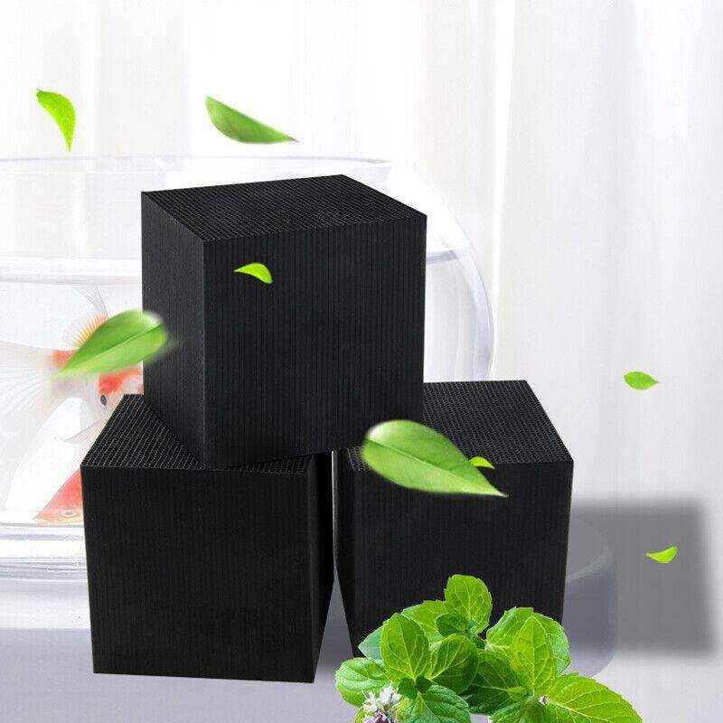 Eco-Aquarium Carbon Filter For Fish Tank Water Purifier Cube Aquarium Cleaner