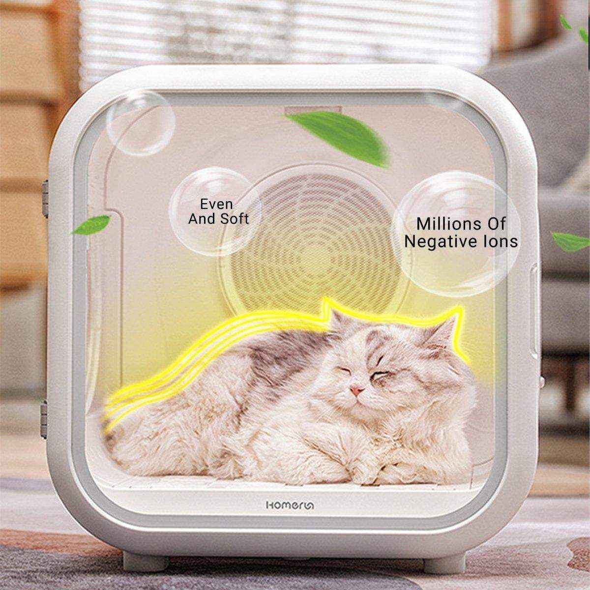 62L Smart Pet Hair Dryer Box - Automatic Dryer for Cats and Small Pets