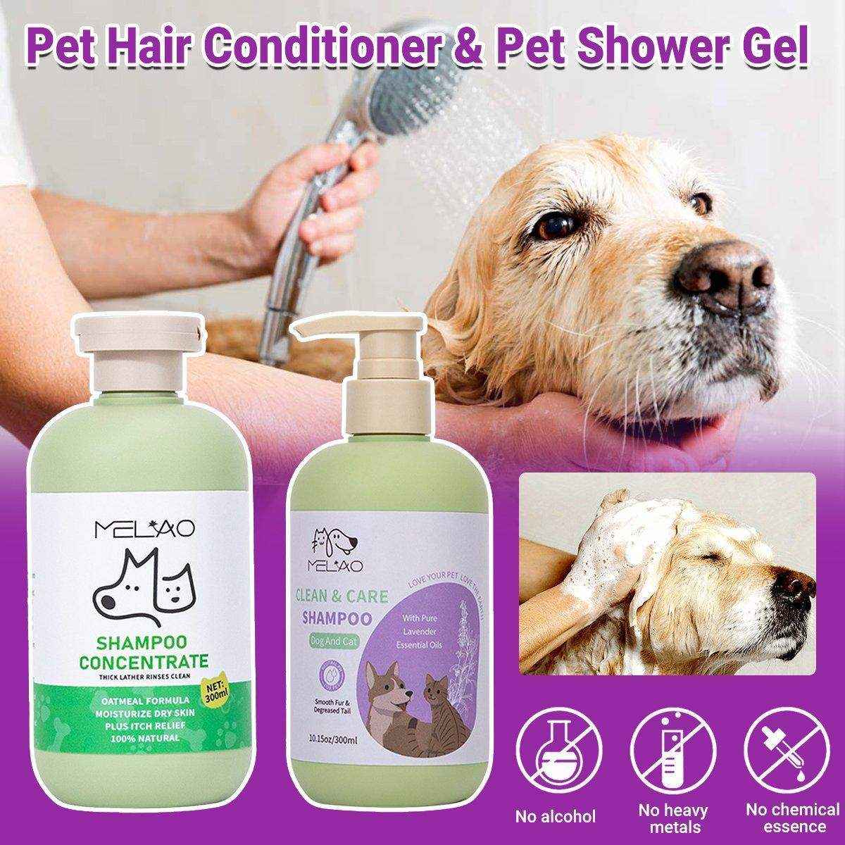Pet Shampoo – pH Balanced Dog & Cat Shampoo for Sensitive Skin