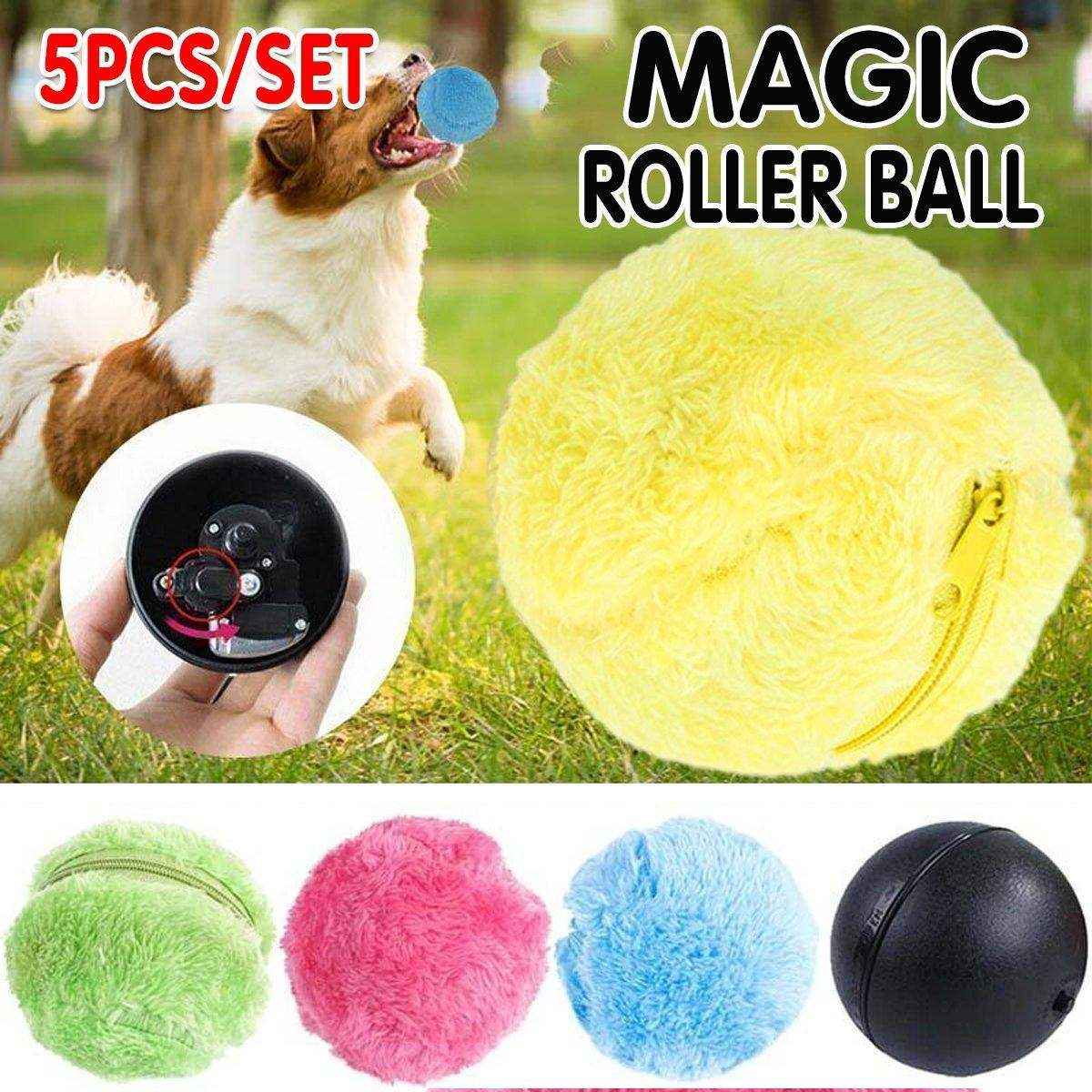 Interactive Pet Magic Roller Ball Toy Keeps Your Pets Engaged