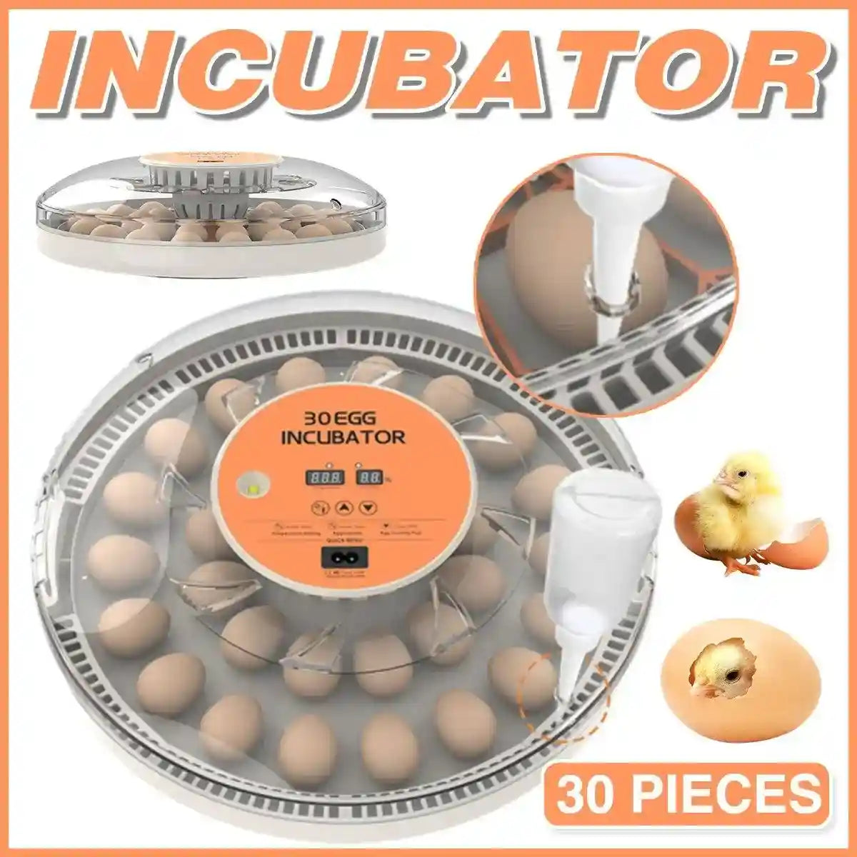 Intelligent New Incubator 30 Automatic Egg Incubator
