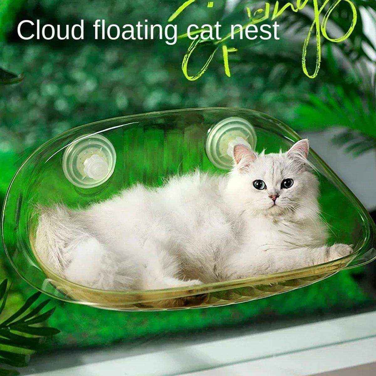 Cat Nest Cat Hammock Space Capsule Cat Bed Window Cat Sunrise Hanging Bed