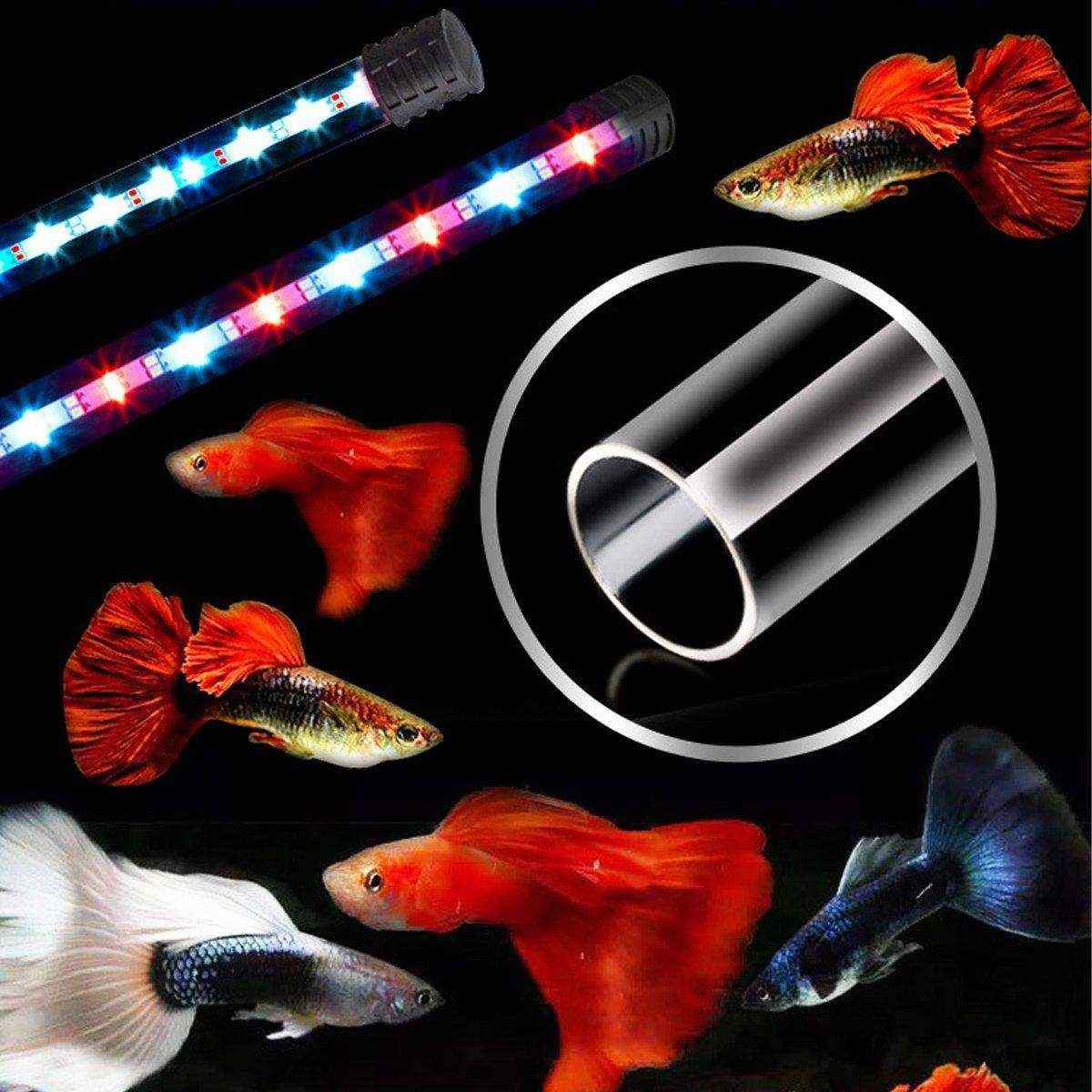 LED Aquarium Light Adjustable Fish Tank Lighting with 3 Modes