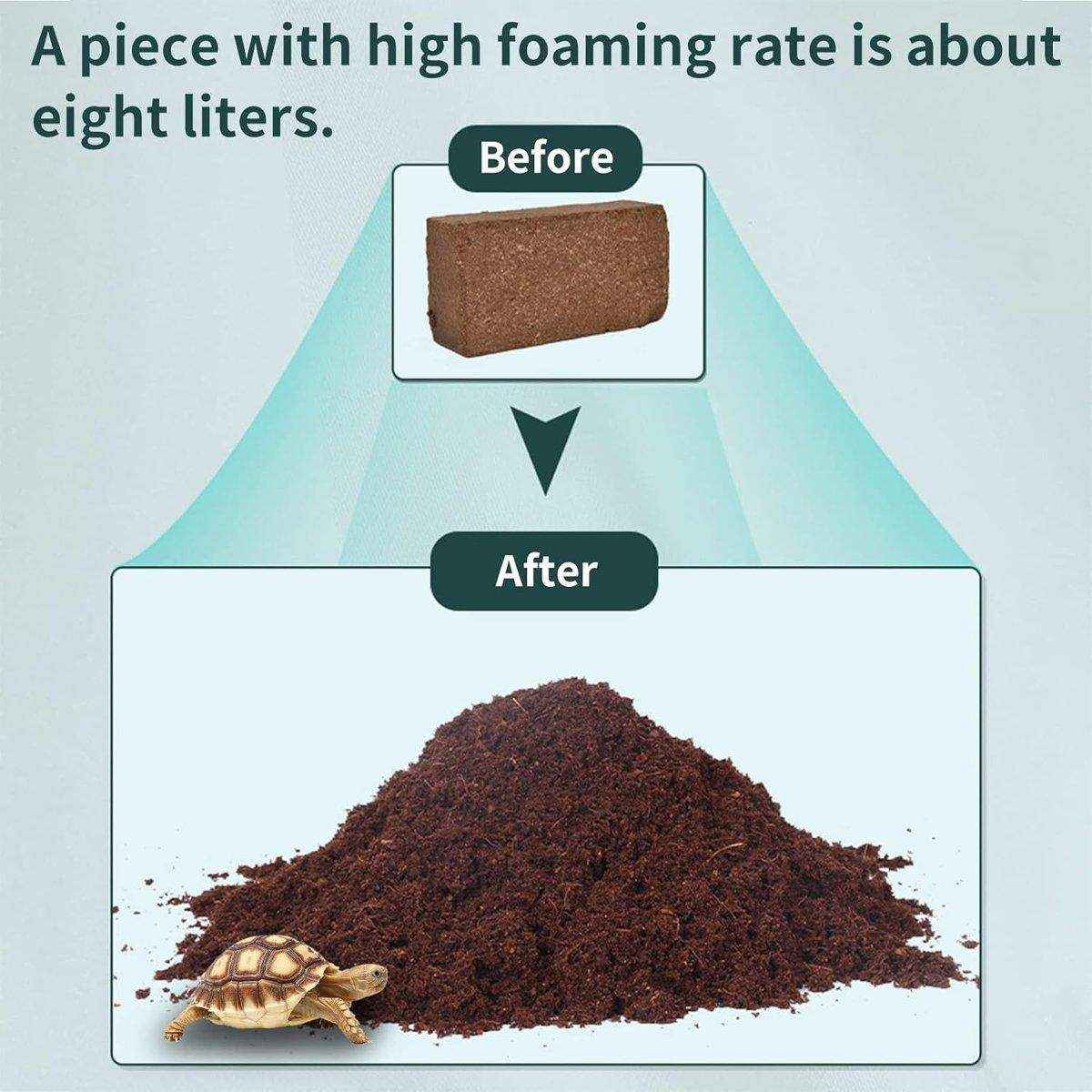 Coconut Soil Reptile Bedding
