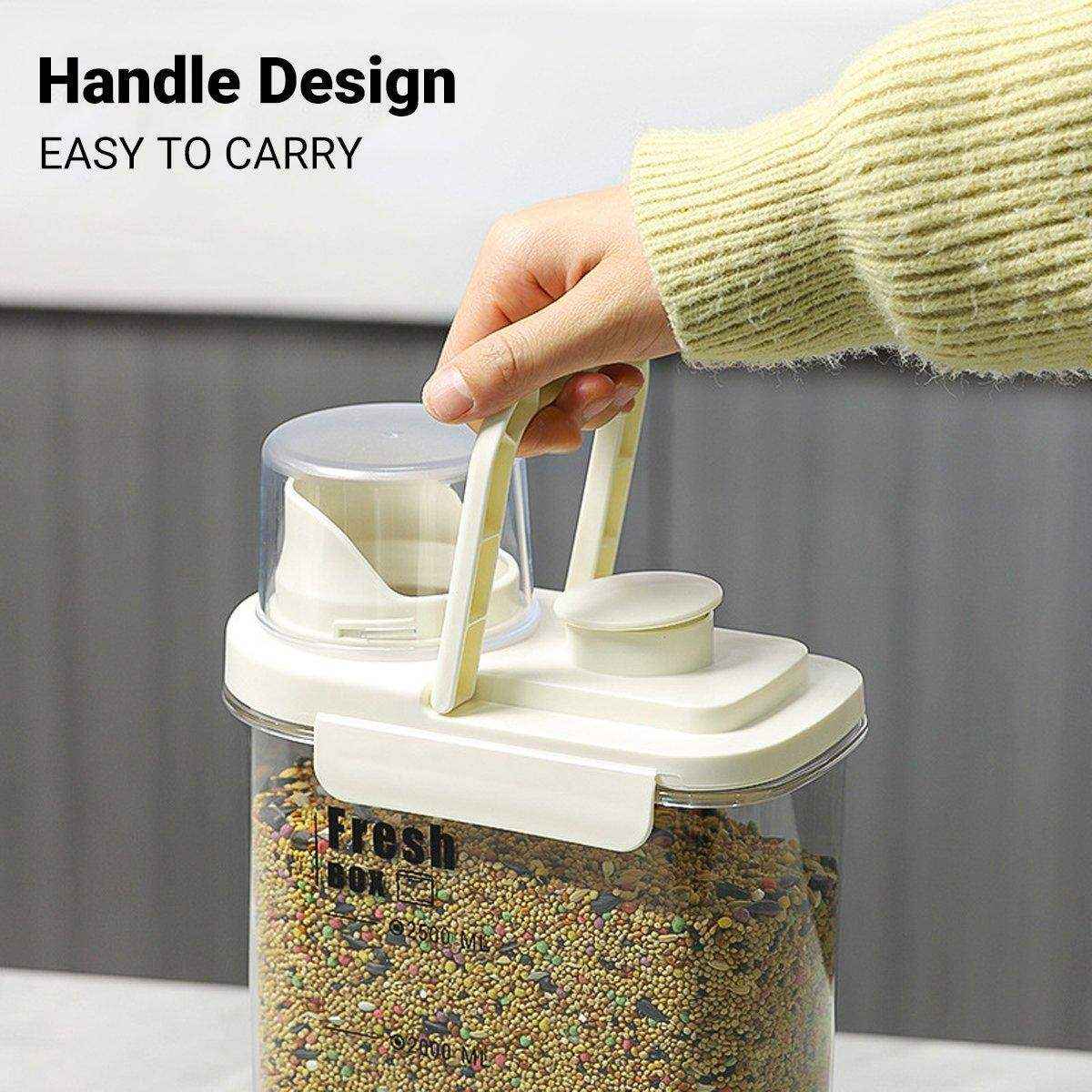 Pet Food Snacks Cat And Dog Food Storage Moisture-proof Parrot Food Storage Box