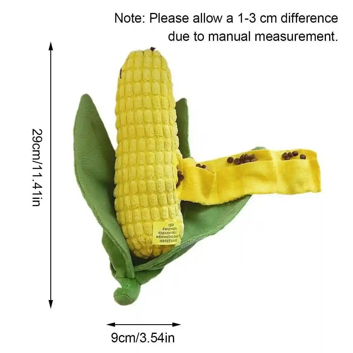 Yellow & Green Corn Puppy Chew Toy Dog Toy