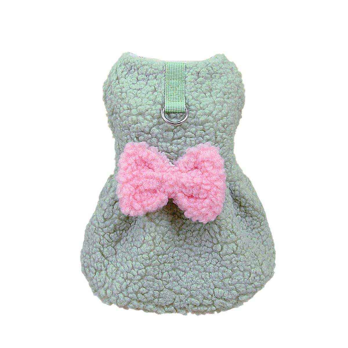 Pet Skirt Dog Cat Clothes with Bow Decoration