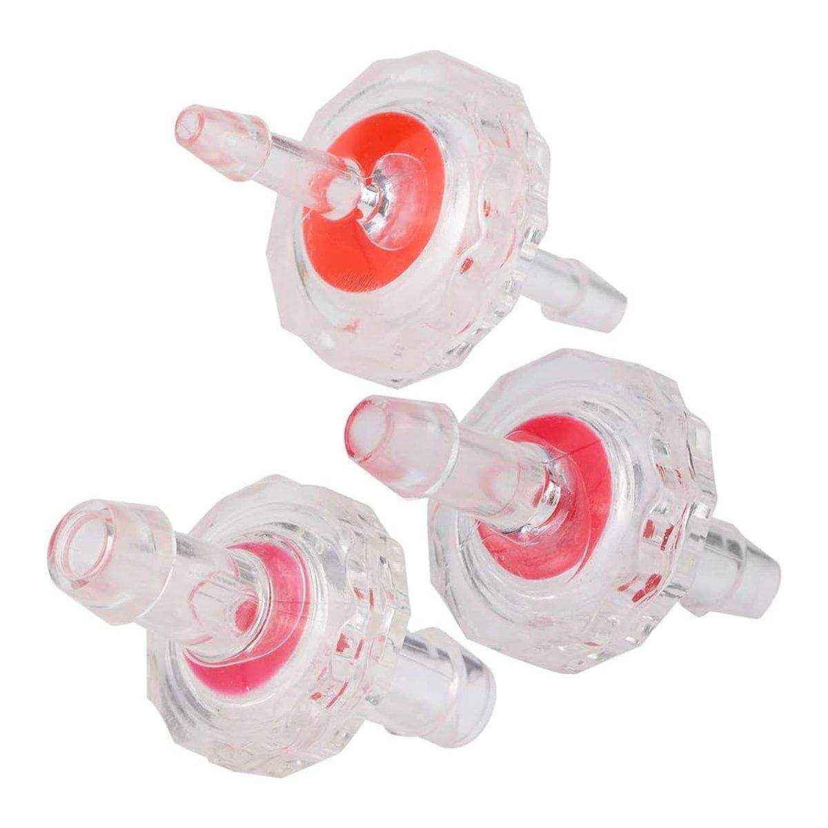 10pcs Plastic Check Valve Water Air Stop Valve for Aquarium Fish Tank Air Pump