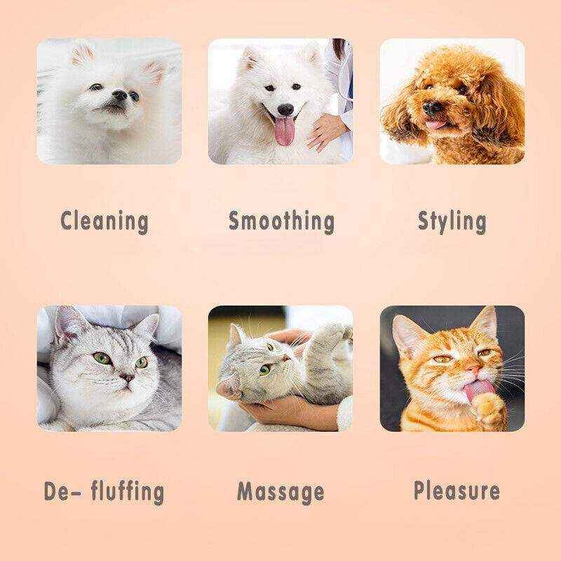 Dog and Cat Deshedding Brush for Effective Grooming