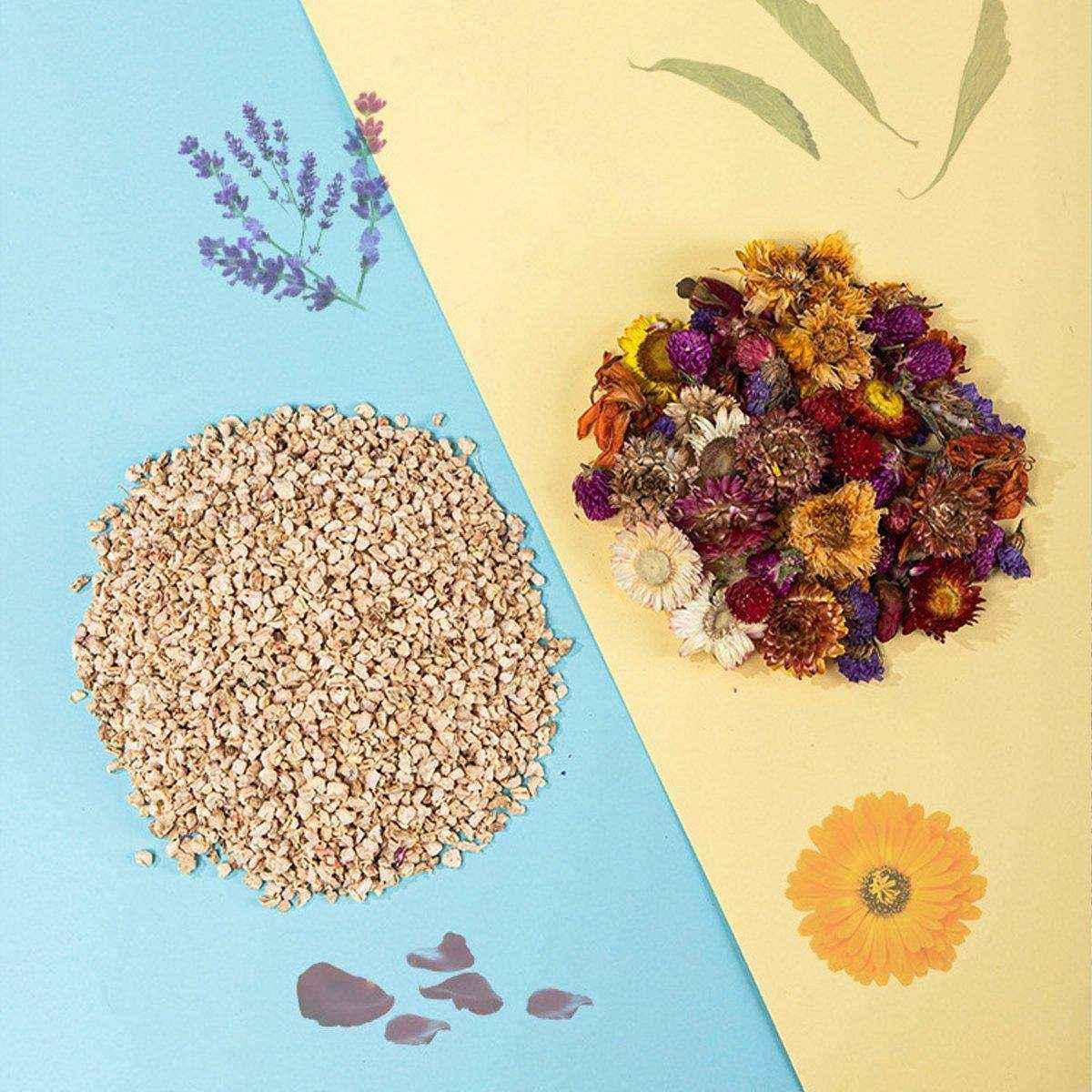 Plants Corncob Bedding Nest Pad for Hamster Rabbit Hedgehog