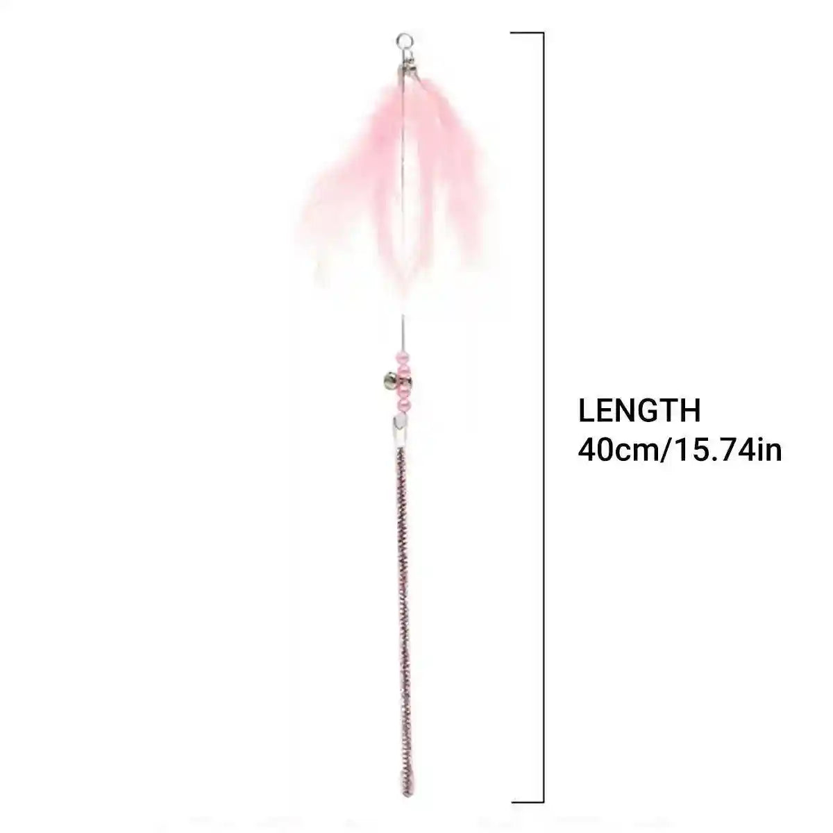 Pet Supplies Cat Toy Cat Tease Stick Self-playing Bell Fairy Stick