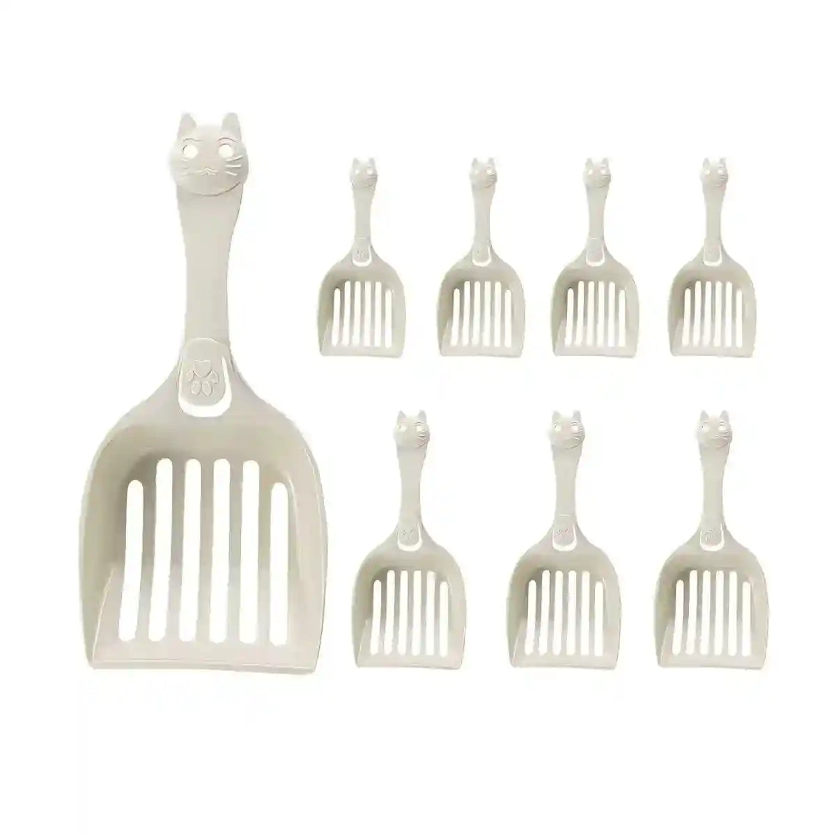 8PCS Cat Litter Scoop Pet Poop Scooper