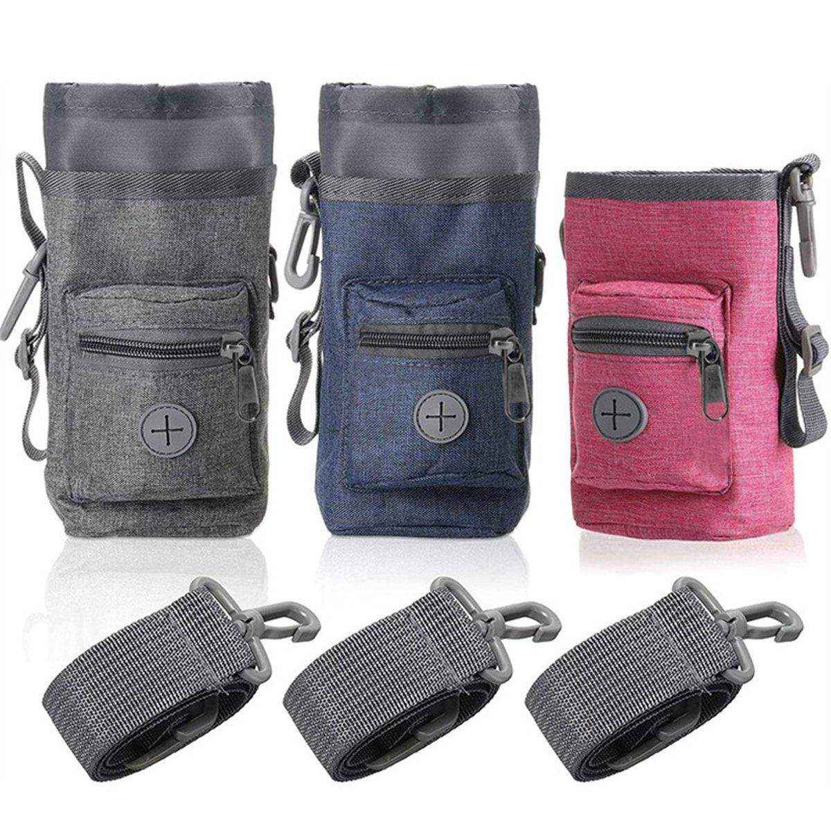 Pet Training Bag & Dog Walking Waist Bag Multi-use Garbage Collection Bag