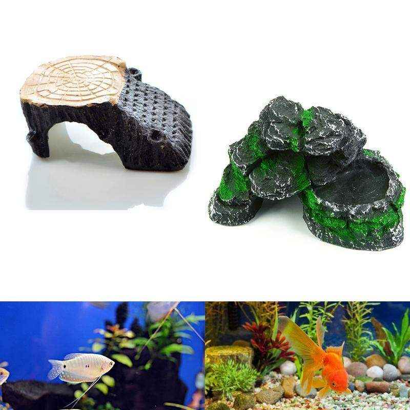 Durable Resin Aquarium Rocks for Fish Tanks Safe & Realistic Decor